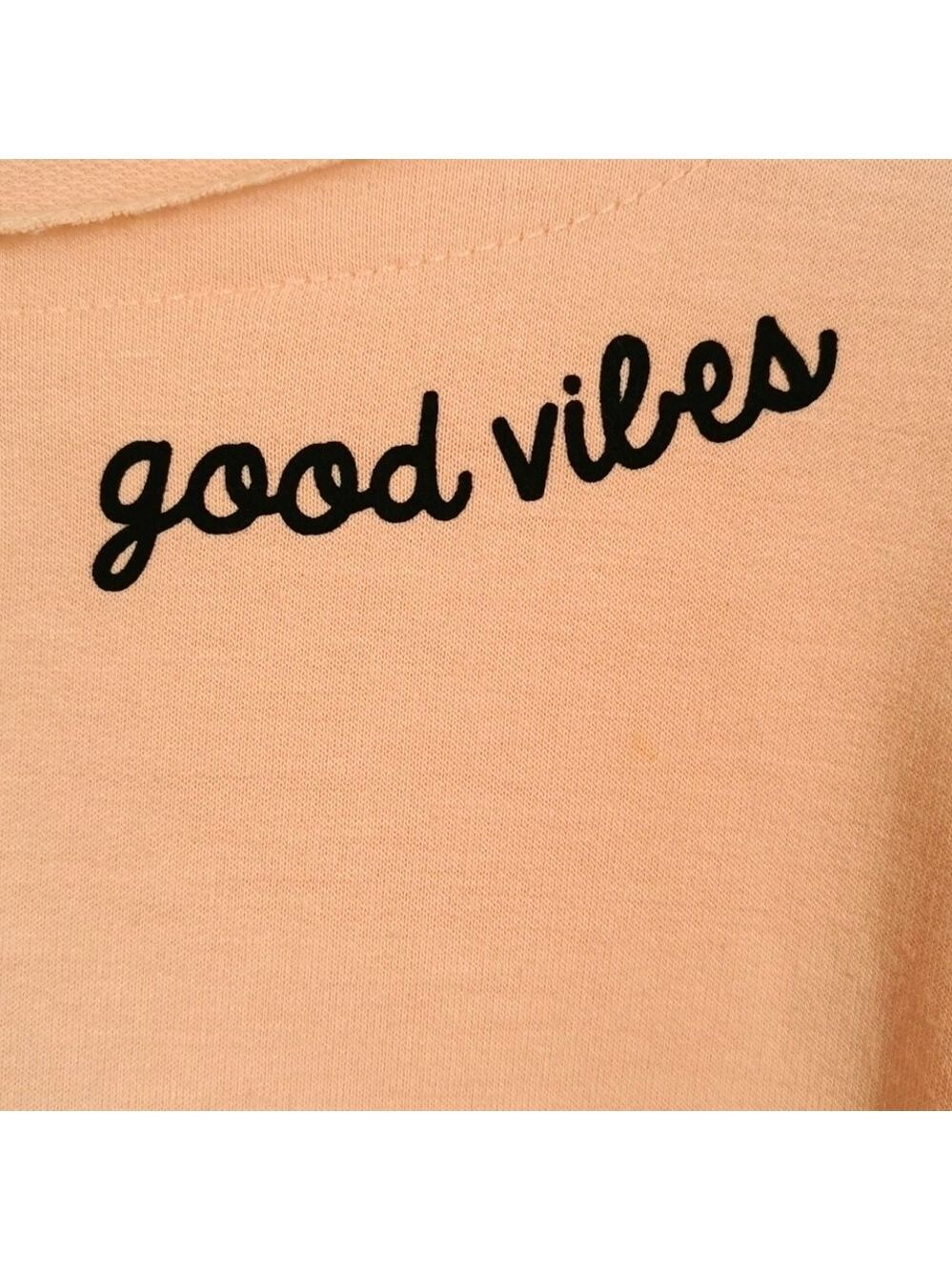 Infinite performance women's loose fit top. Good vibes, super cute size large. - Picture 3 of 5